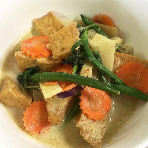 Tofu Green Curry